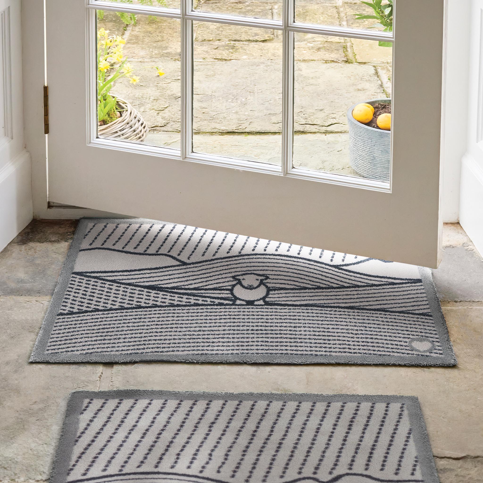 Herdy Lines Washable Doormat