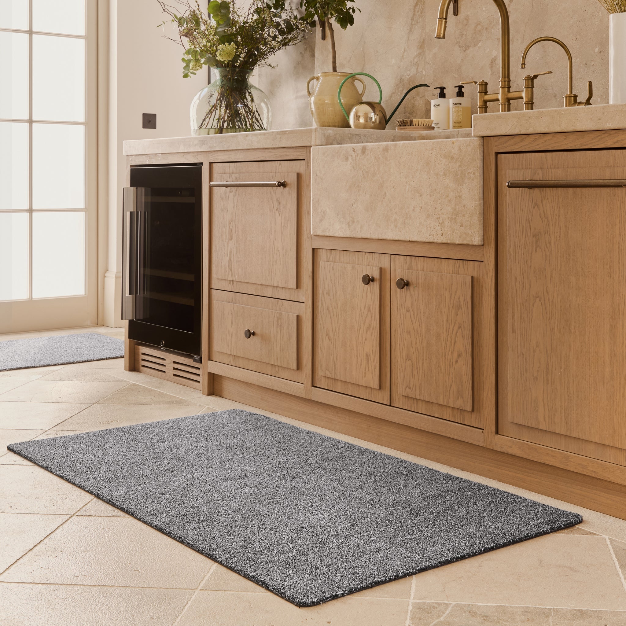Plain Fleck - Light Grey Runner
