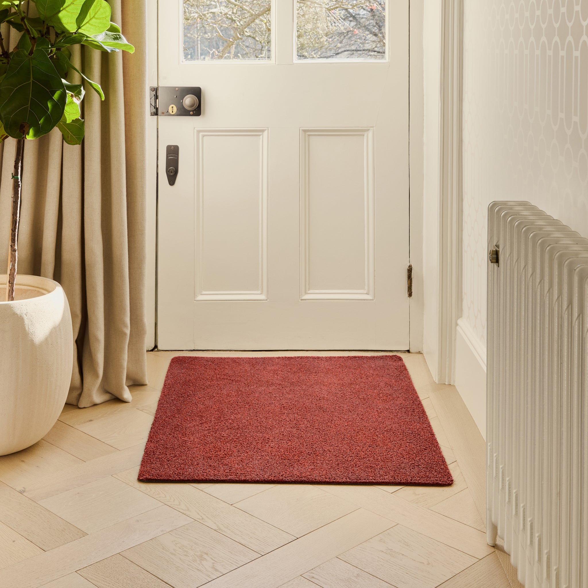 Plain Fleck - Terracotta Doormat