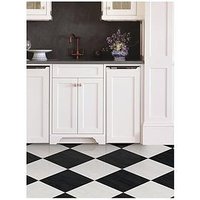 Floor Pops Pack Of 10 Lawrence Peel & Stick Floor Tiles