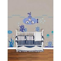 Walplus Ocean World Wall Stickers With Sea Animals For Kids Bedroom Nursery Decor